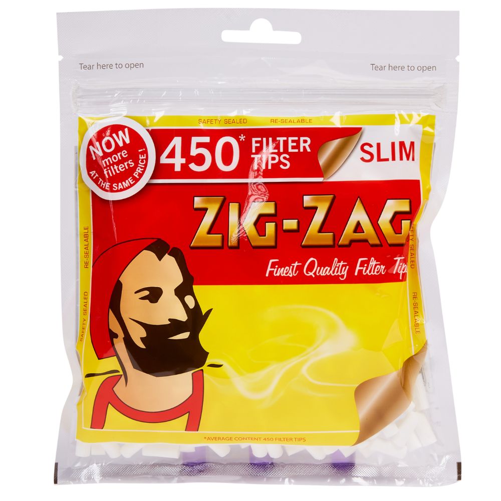 Zig Zag Ultra Slim Filter Tips 450s